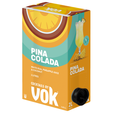 Vok Cocktails Pina Colada 2L