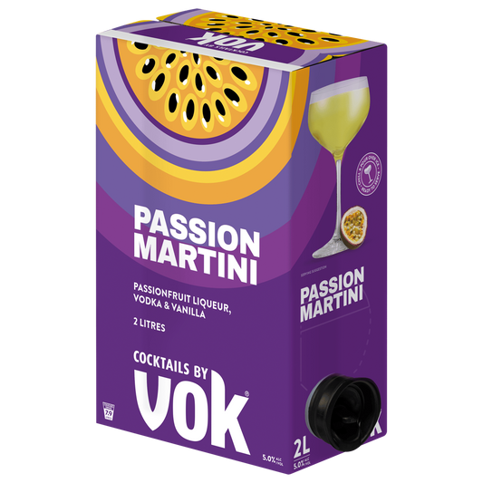 Vok Cocktails Passion Martini 2L