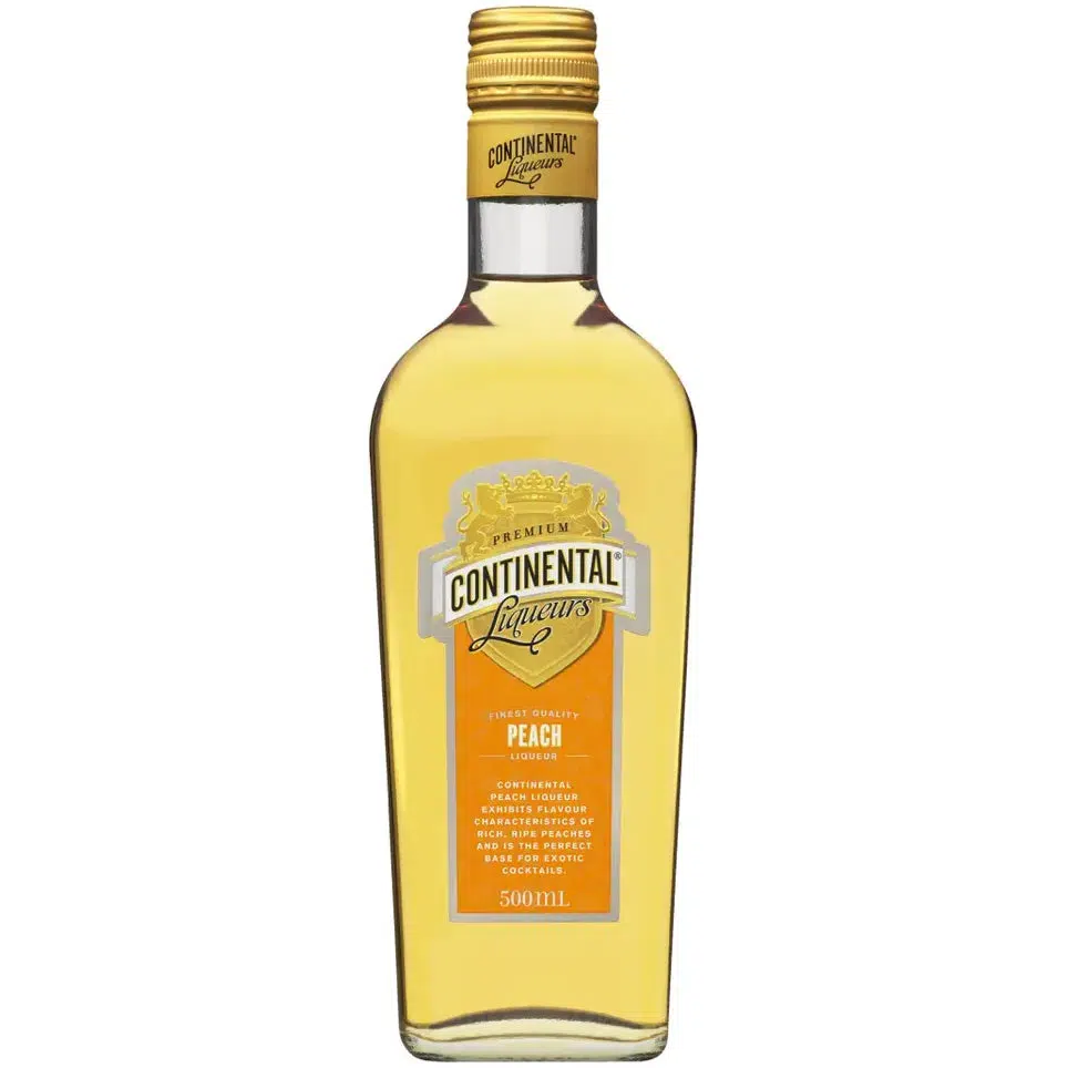 Continental Peach Liqueur 500ml