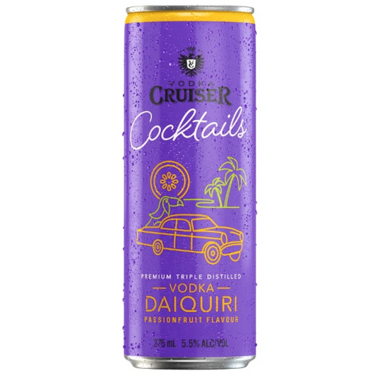 Vodka Cruiser Cocktails Passionfruit Daiquiri 275ml