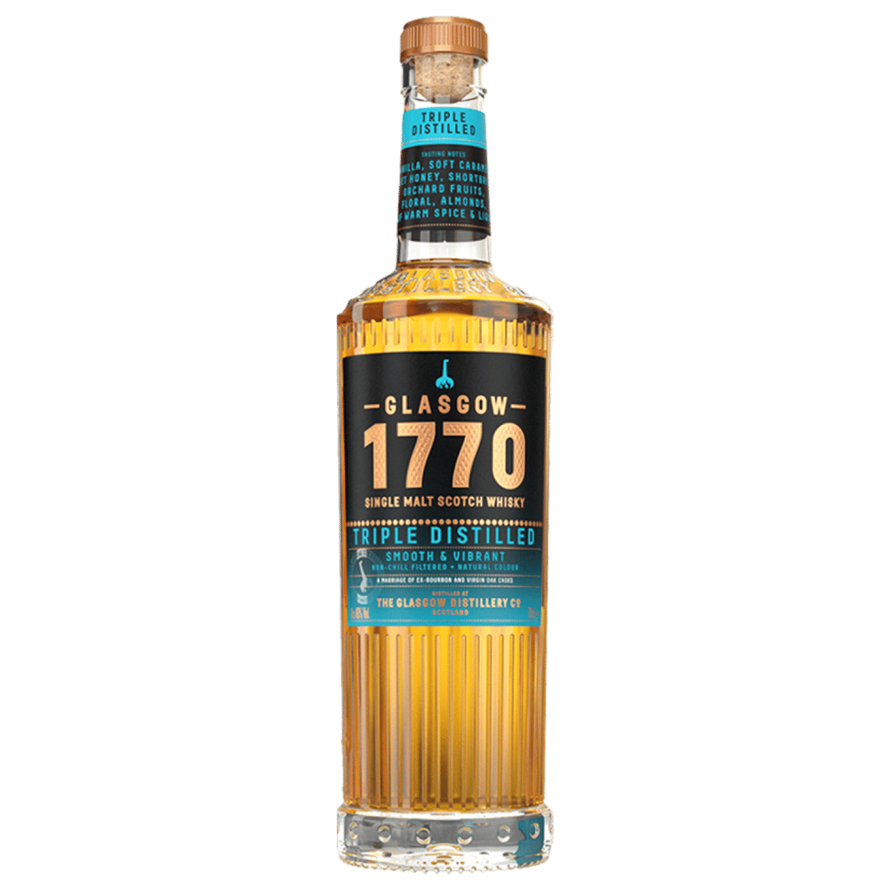 Glasgow 1770 Triple Distilled Single Malt Scotch Whisky 700ml