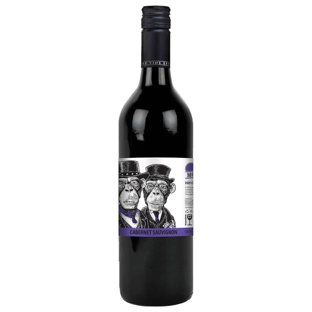 2 Monkeys Cabernet Sauvignon - Boozeit.com.au