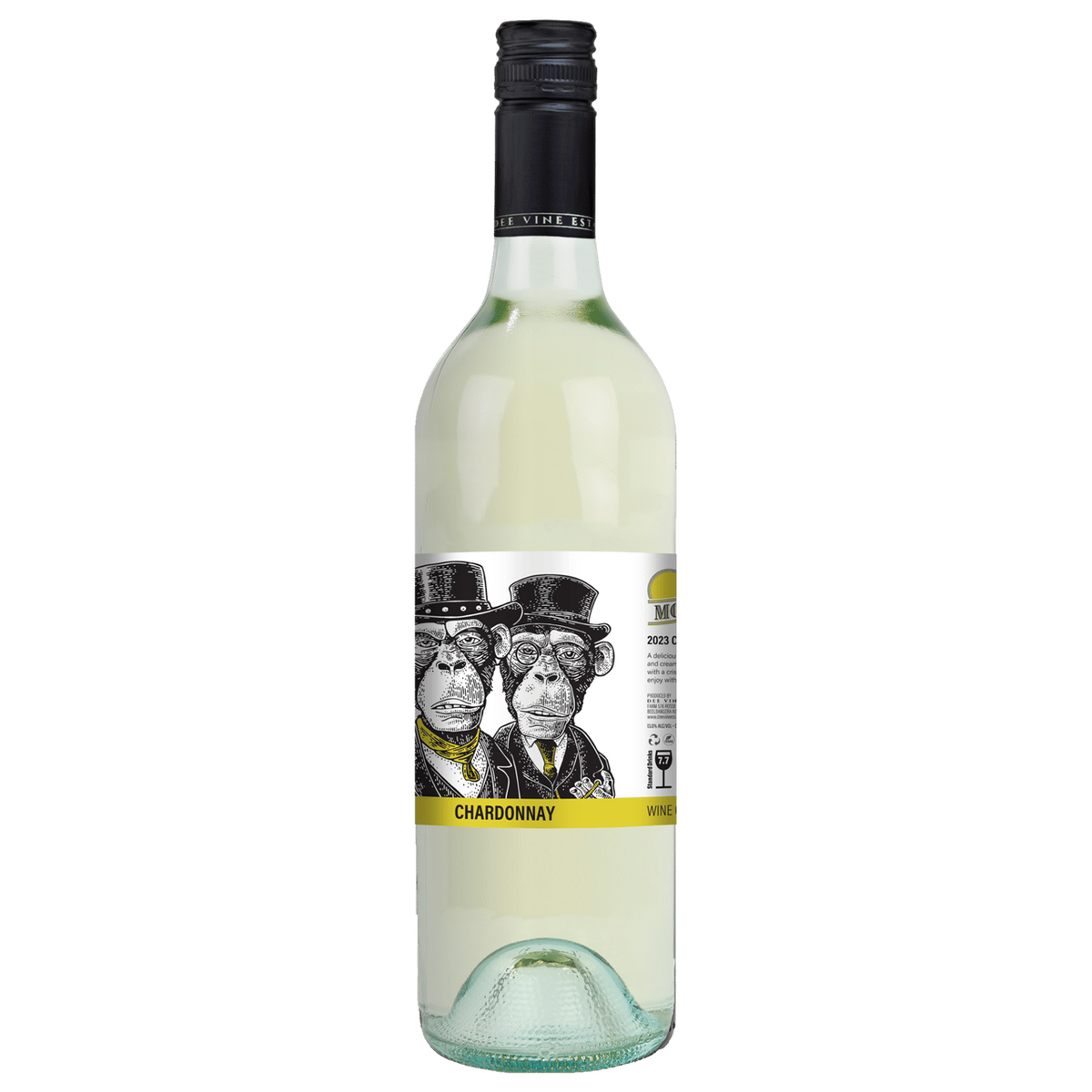2 Monkeys Chardonnay - Boozeit.com.au