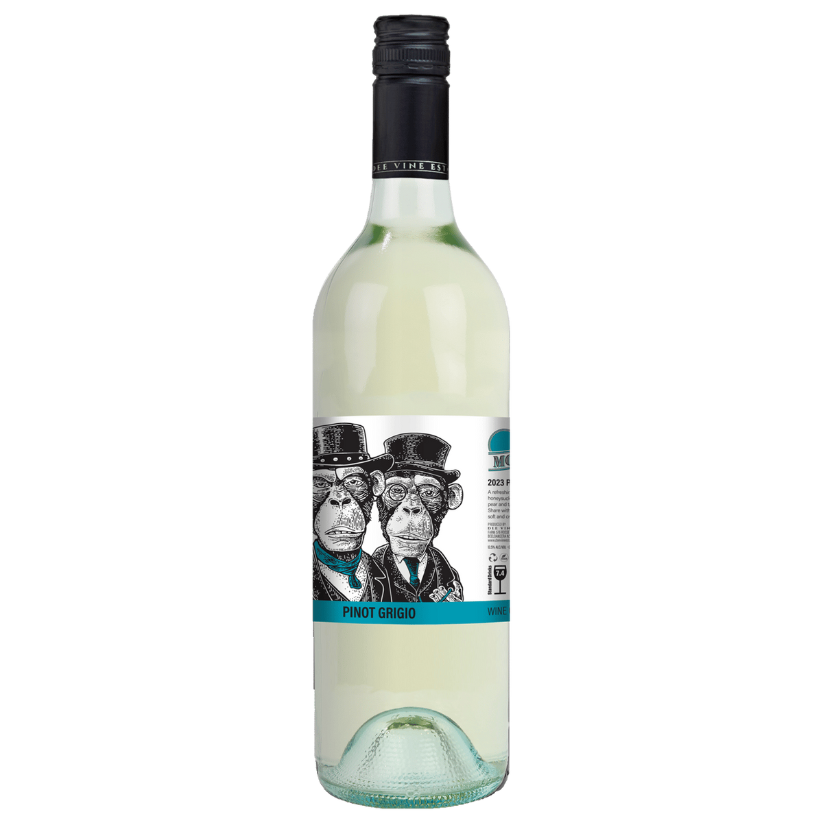 2 Monkeys Pinot Grigio - Boozeit.com.au
