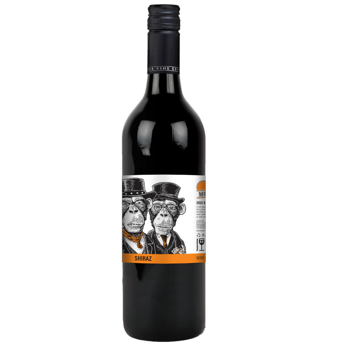 2 Monkeys Shiraz - Boozeit.com.au