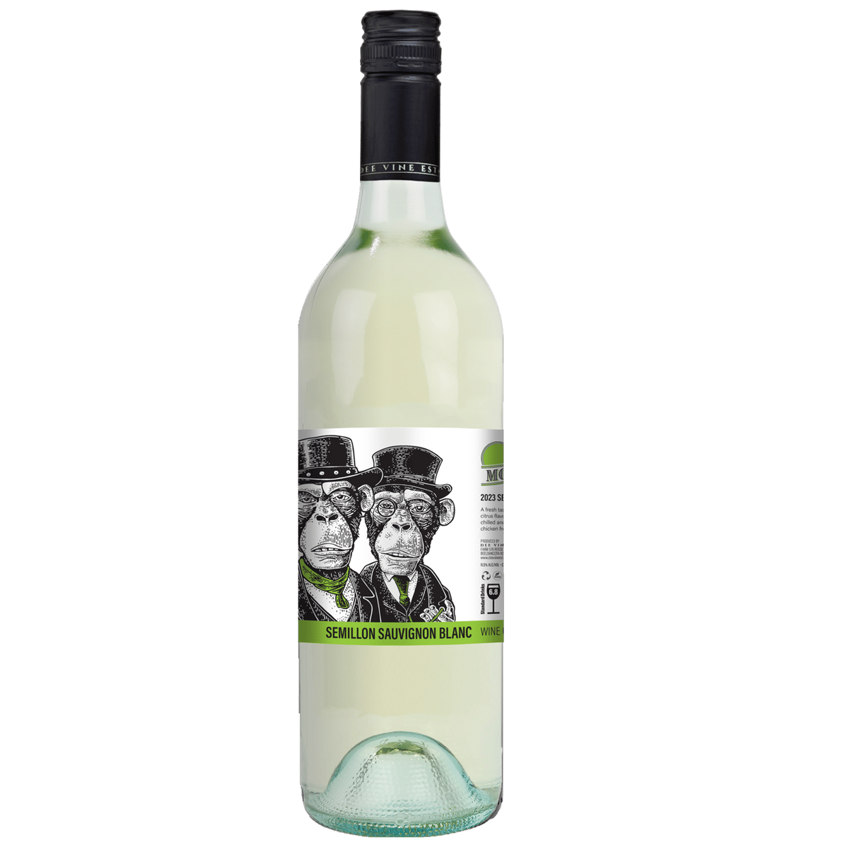 2 Monkeys Semillon Sauvignon Blanc - Boozeit.com.au