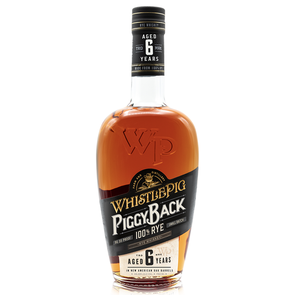 Whistle Pig PiggyBack 6YO Rye Whiskey 750ml