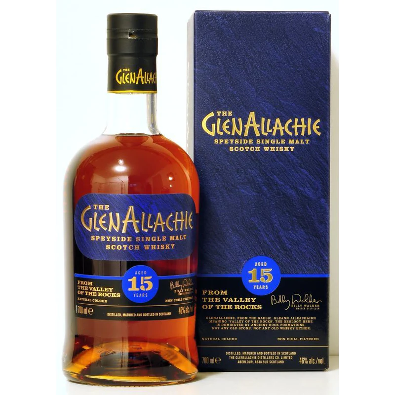 GlenAllachie 15 Year Old Single Malt Scotch Whisky 700ml