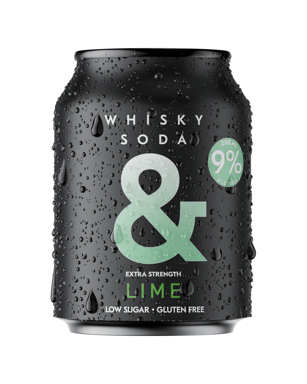 Ampersand Whisky & Soda Lime 9% Cans 250ml