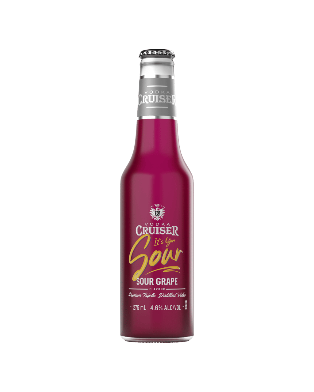 Vodka Cruiser Sour Grape Bottles 275ml