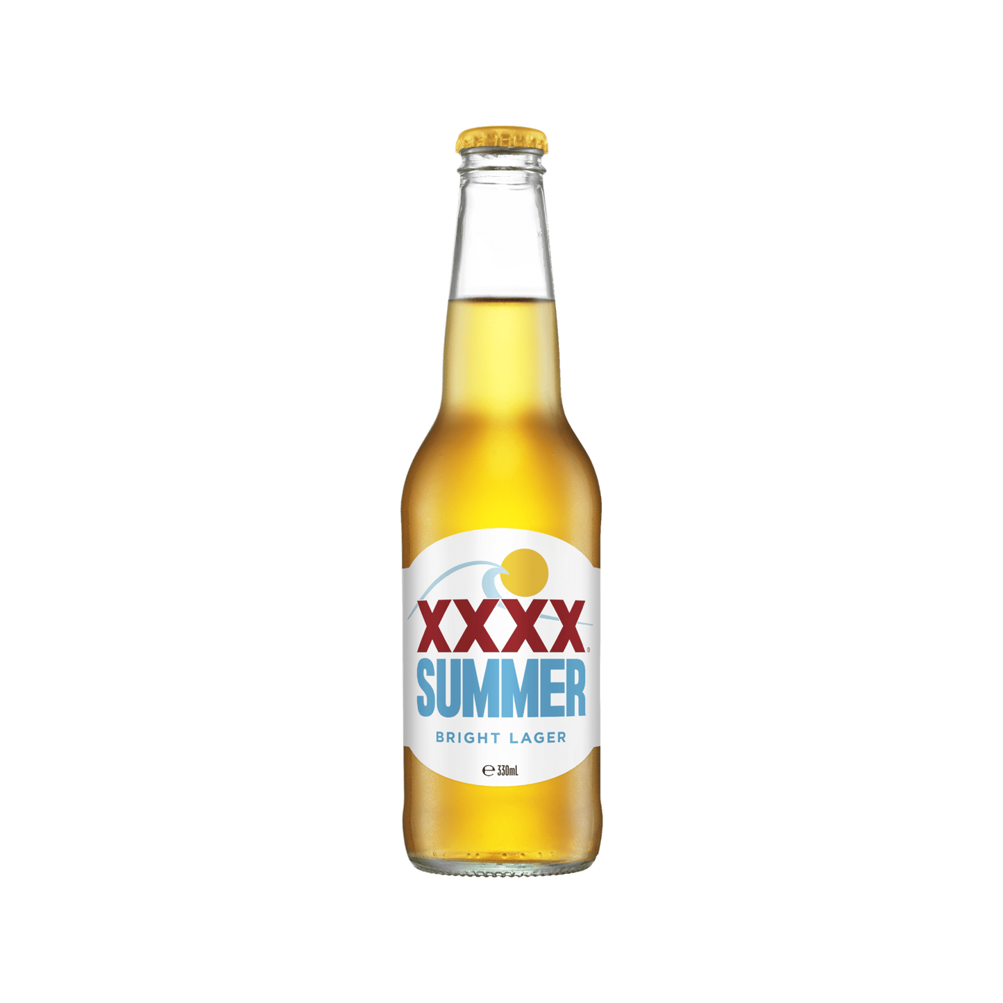 XXXX Summer Bright Lager Bottle 330ml