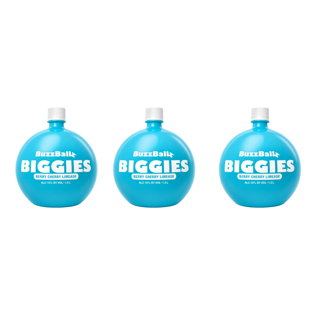 BuzzBallz Biggies Berry Cherry Limeade Cocktail 1.5L - Boozeit.com.au