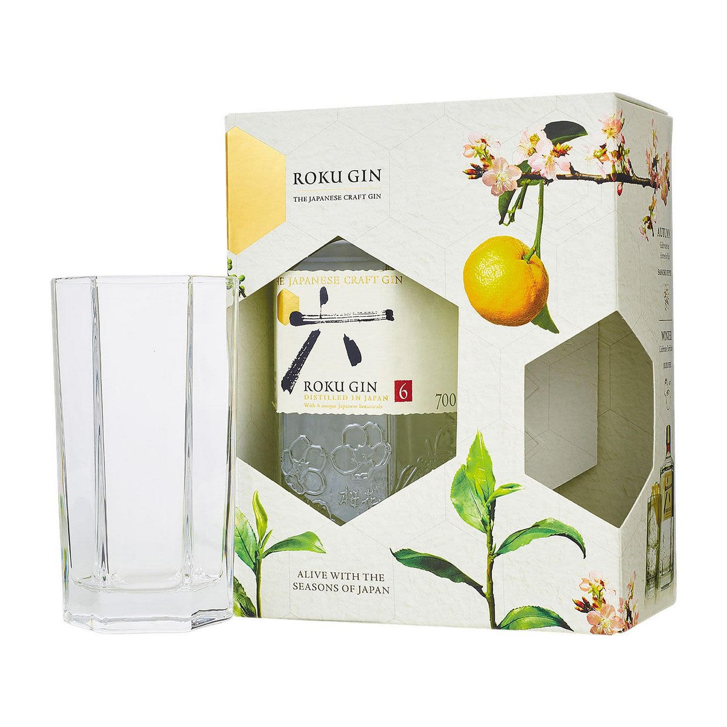 Roku Japanese Gin Gift Pack 700ml