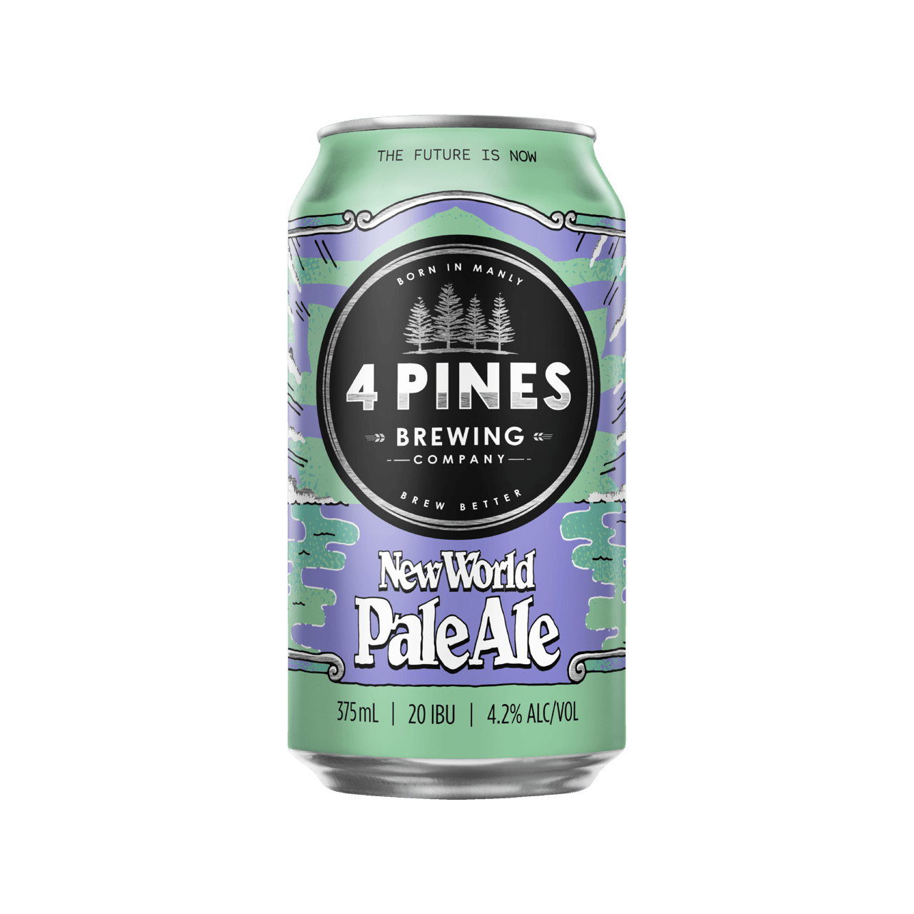 4 Pines New World Pale Ale Can 375ml - Boozeit.com.au