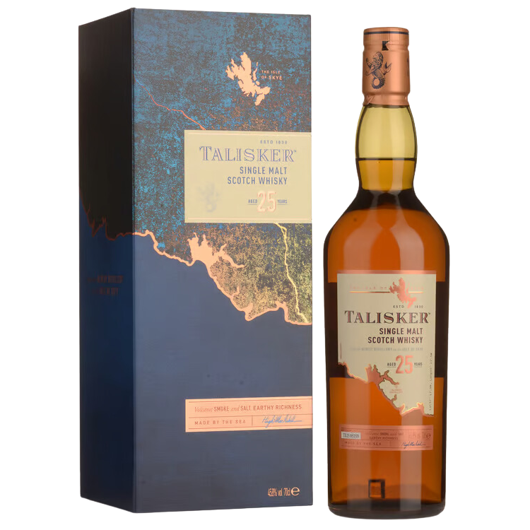 Talisker 25 Year Old Single Malt Scotch Whisky 700ml