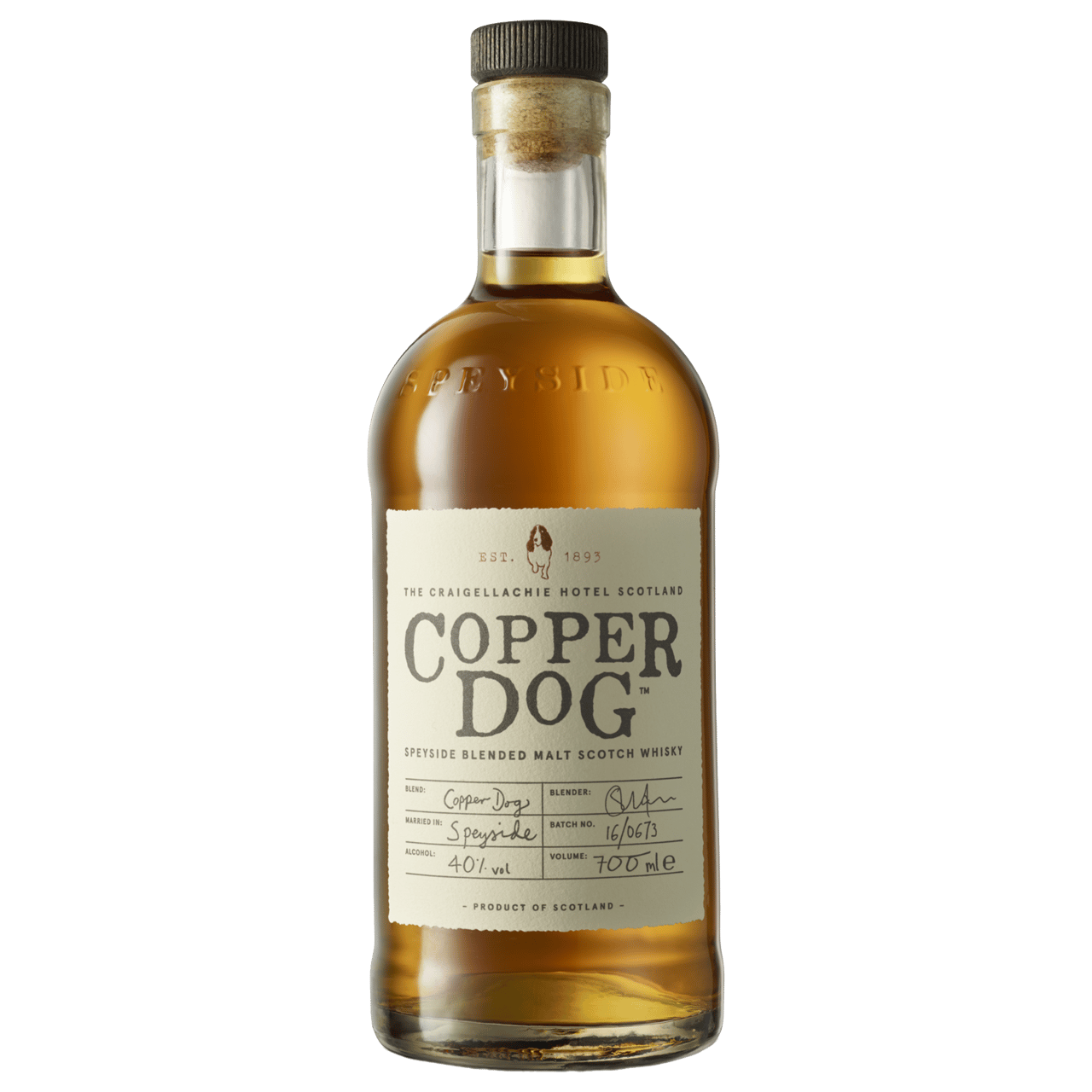Copper Dog Blended Malt Scotch Whisky 700ml