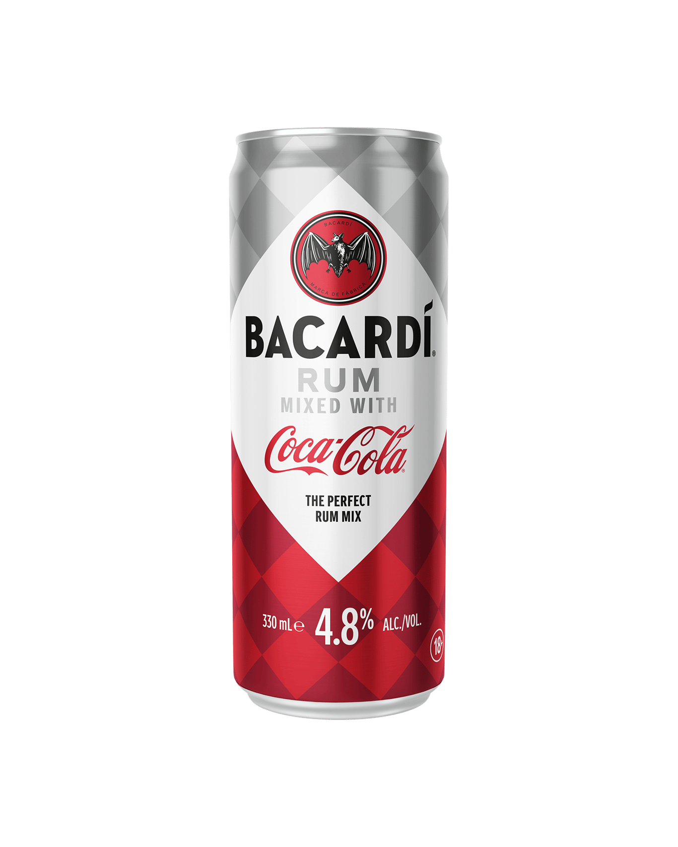 Bacardi Rum & Coca-Cola Cans 330mll - Boozeit.com.au