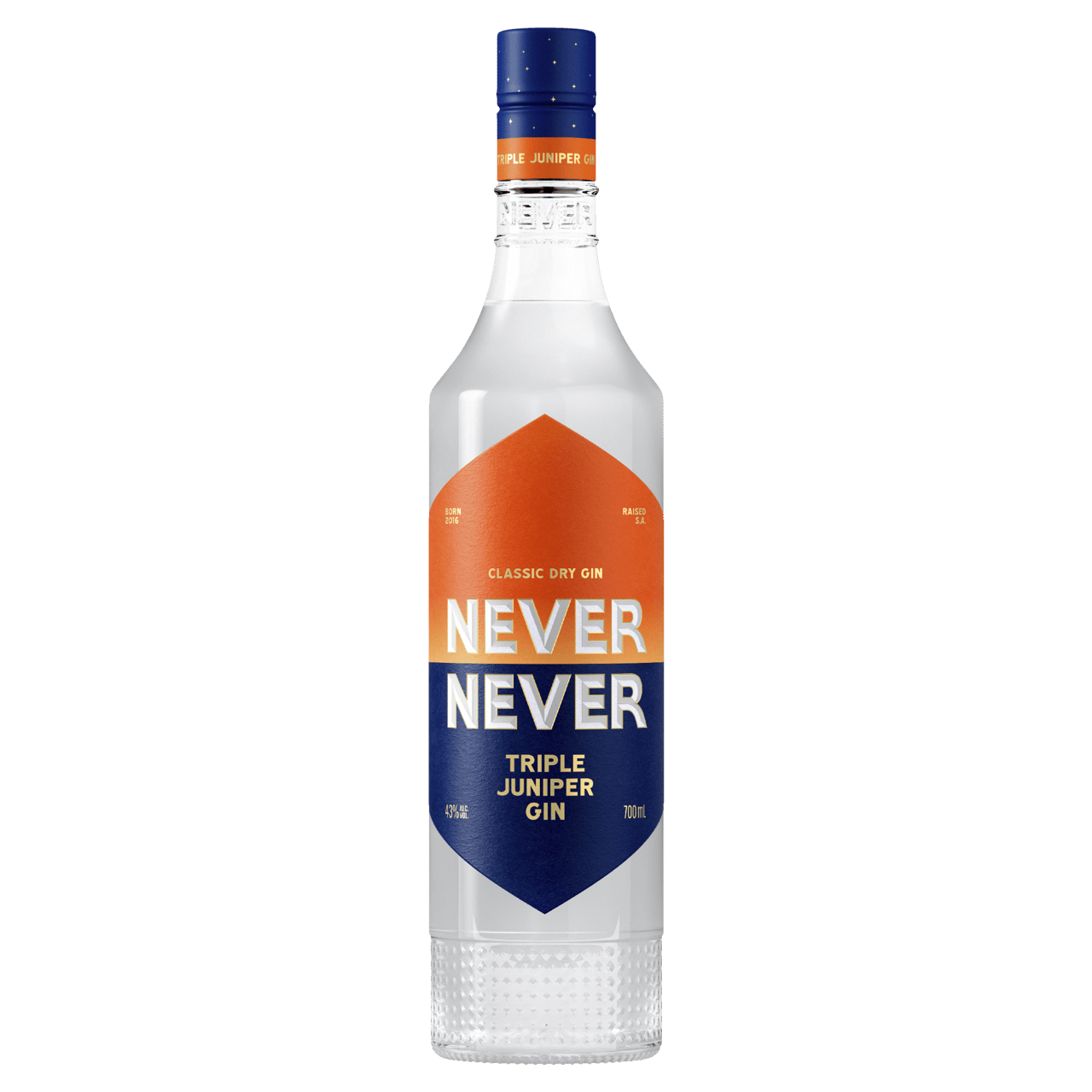 Never Never Triple Juniper Gin 700ml - Boozeit.com.au