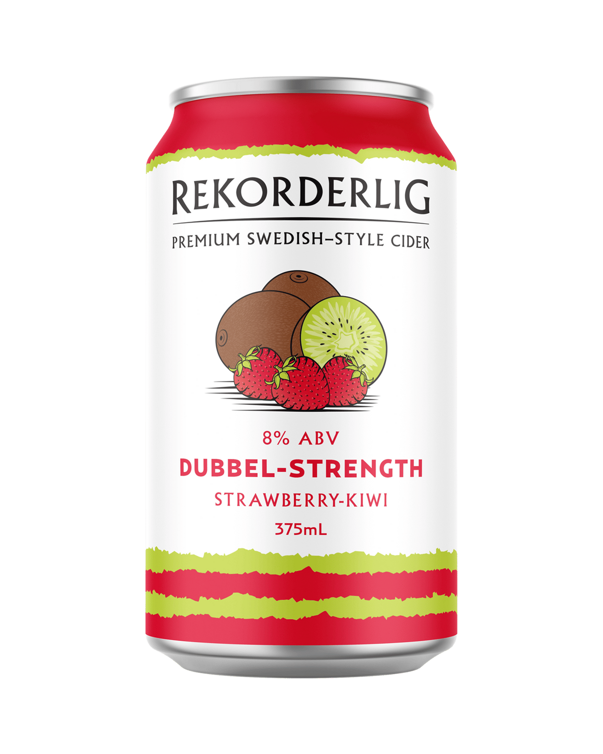 Rekorderlig Double Strawberry Kiwi Cans 375ml