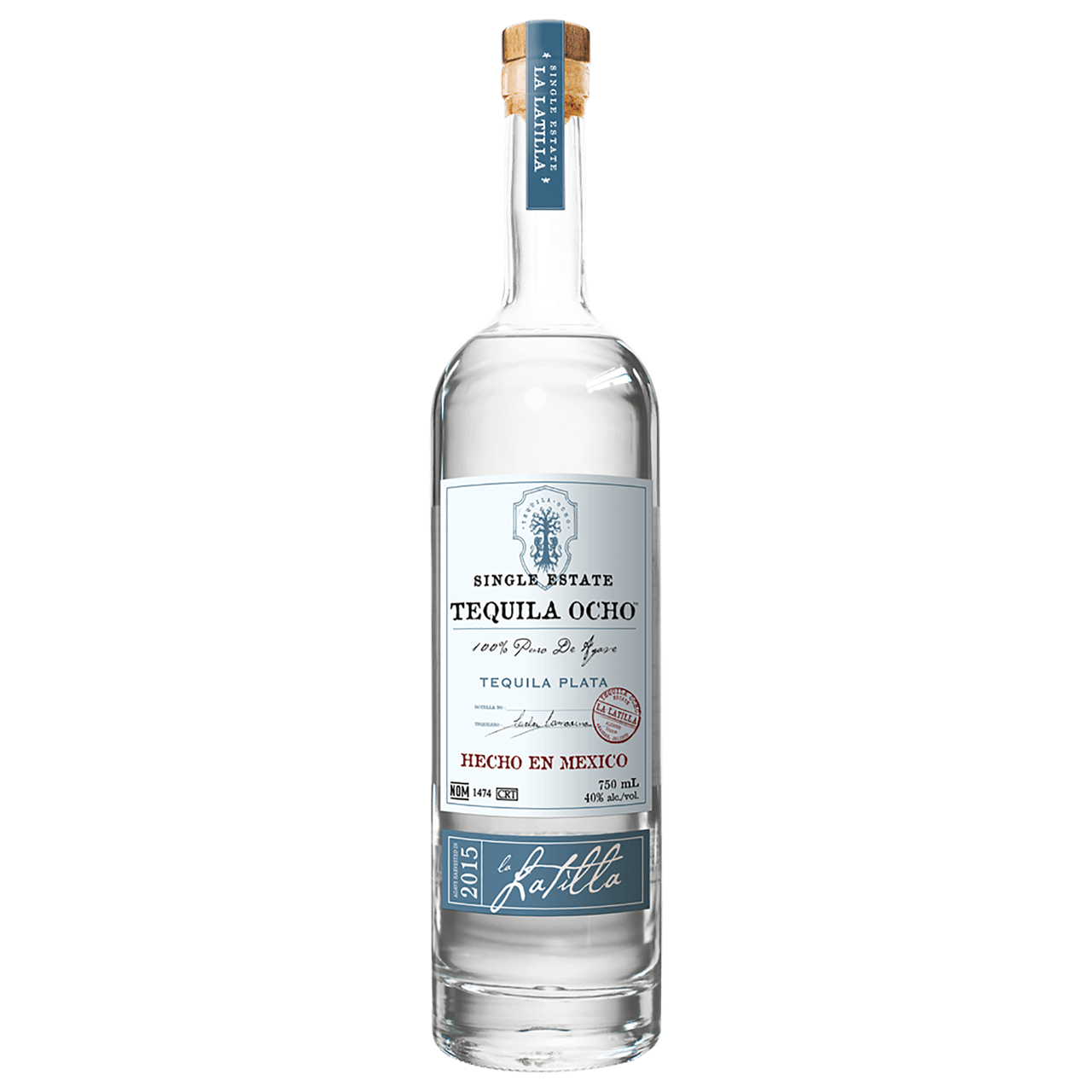 Tequila Ocho Blanco 750ml - Boozeit.com.au