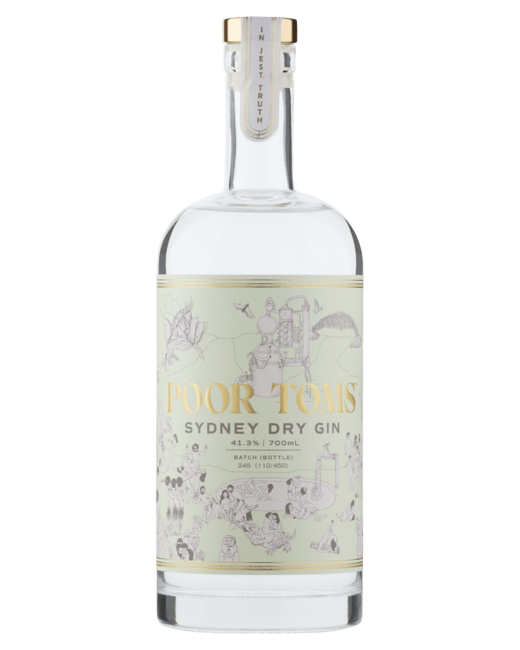 Poor Toms Sydney Dry Gin 700ml