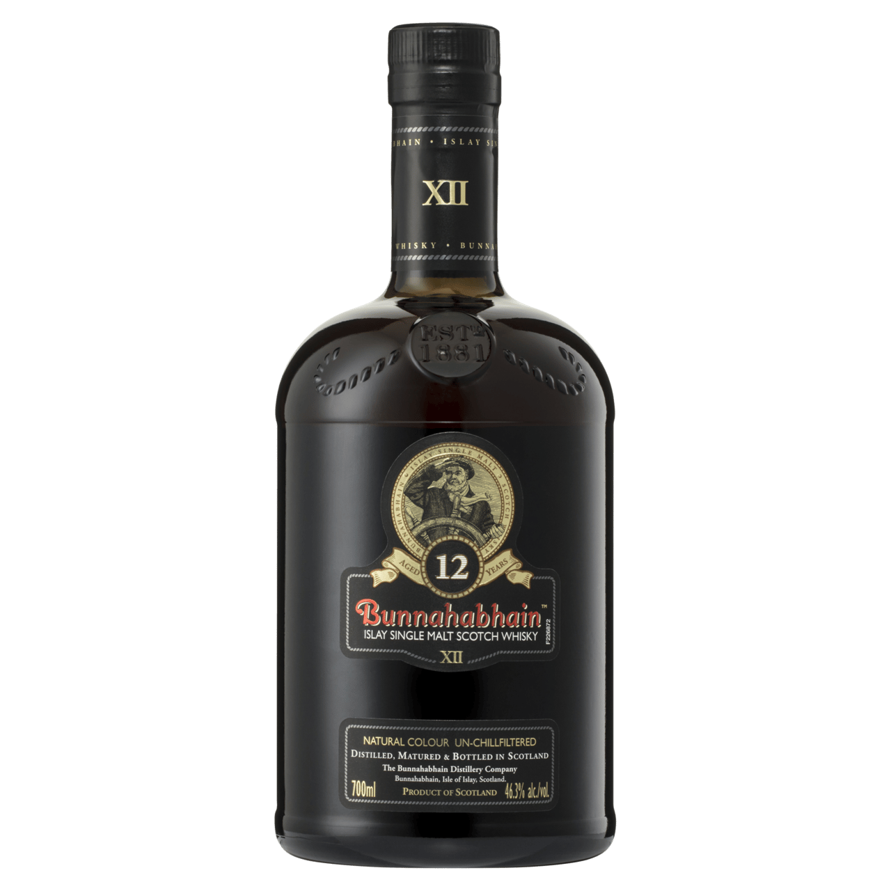 Bunnahabhain 12 Year Old Single Malt Scotch Whisky 700ml
