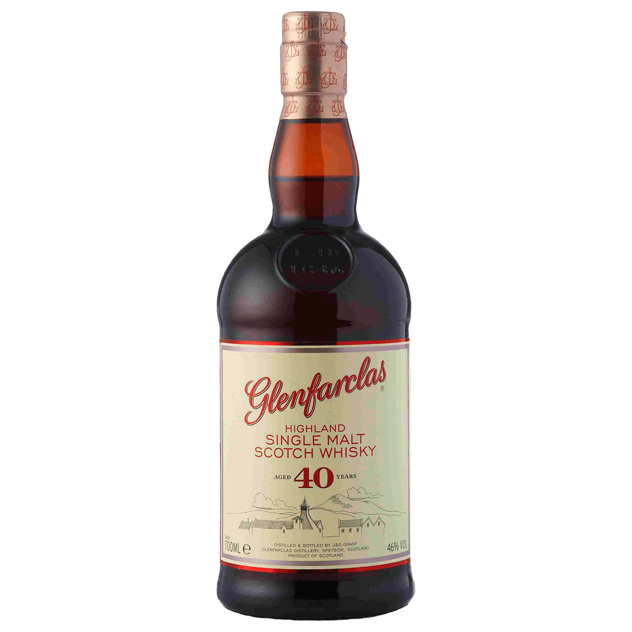 Glenfarclas 40 Year Old Single Malt Scotch Whisky 700ml
