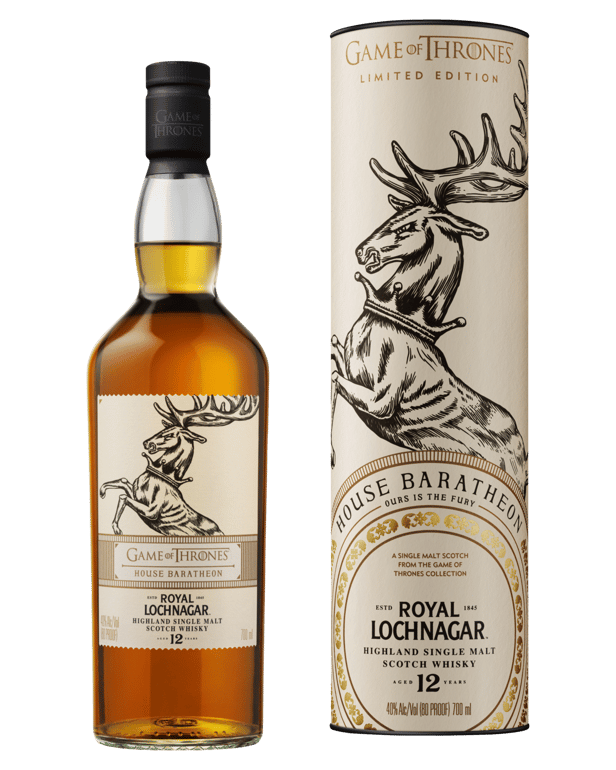 Royal Lochnoagar 12 Year Old Game of Thrones House of Baratheon Single Malt Scotch Whisky 700ml