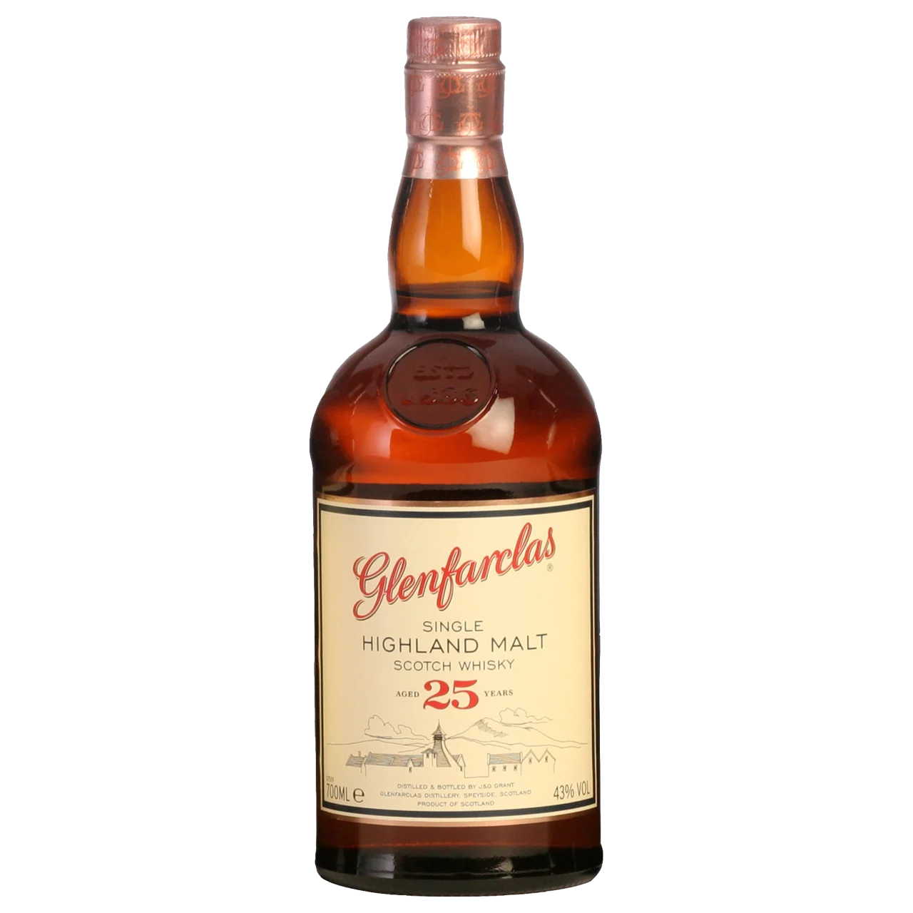 Glenfarclas 25 Year Old Single Malt Scotch Whisky 700ml