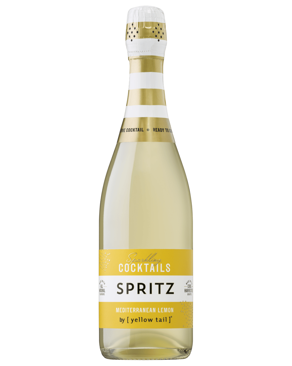 Yellow Tail Sparkling Cocktails Mediterranean Lemon Spritz