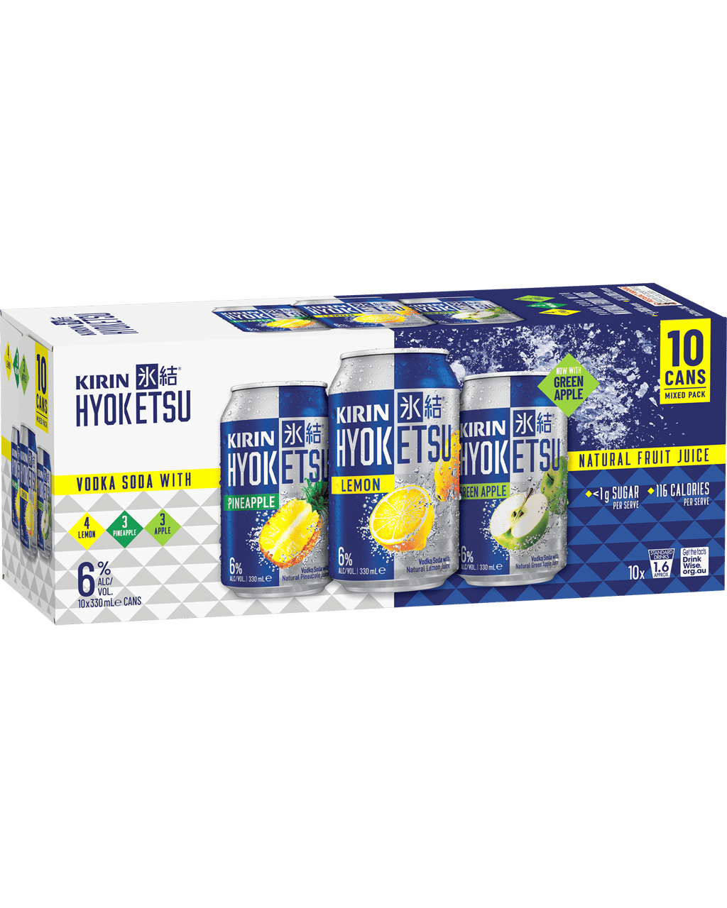 Kirin Hyoketsu Variety Pack 6% Cans 330ml