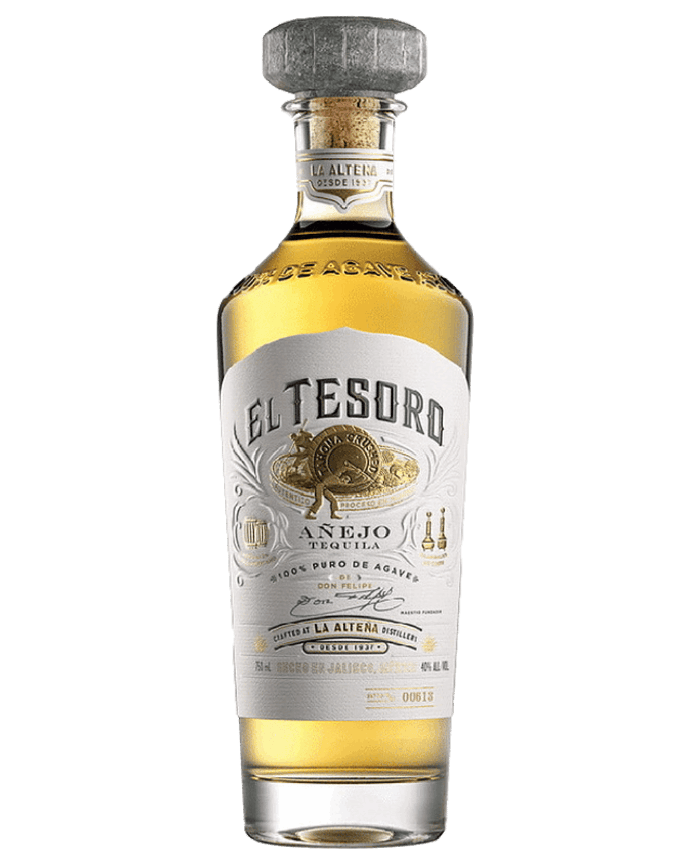 El Tesoro Anejo Tequila 750ml