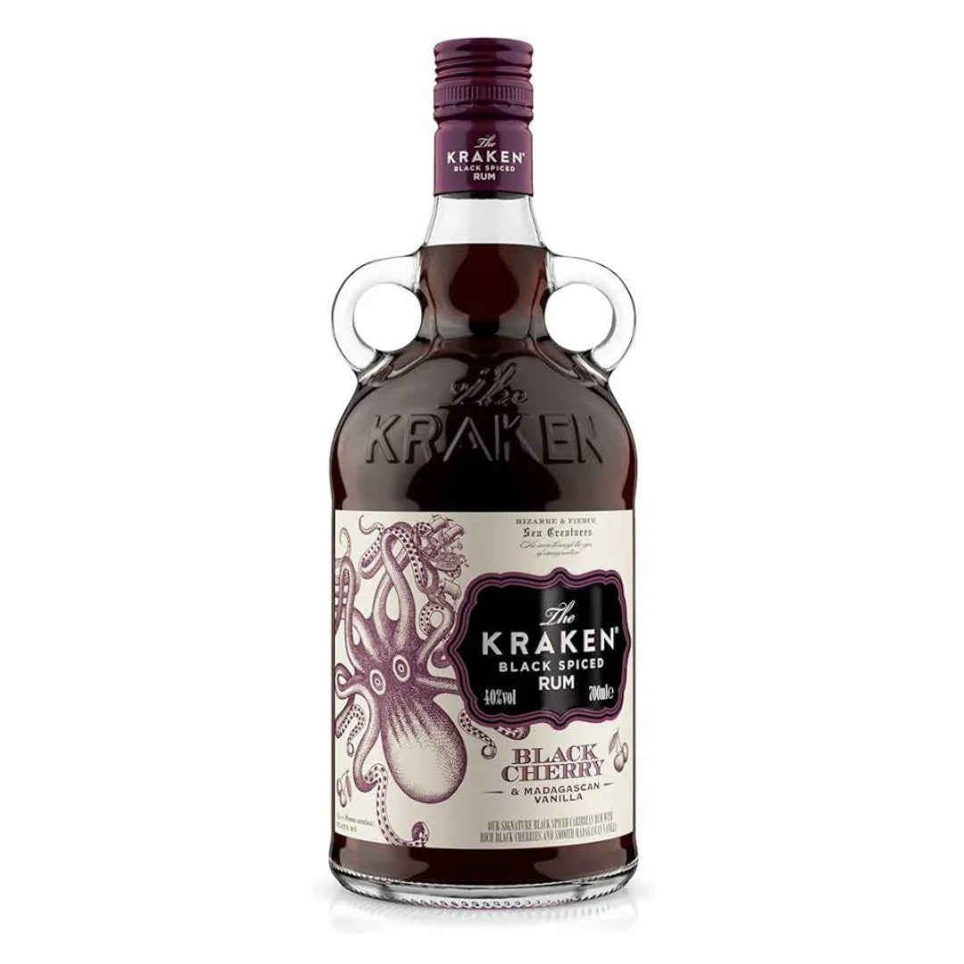 The Kraken Black Cherry & Madagascan Vanilla Rum 700ml