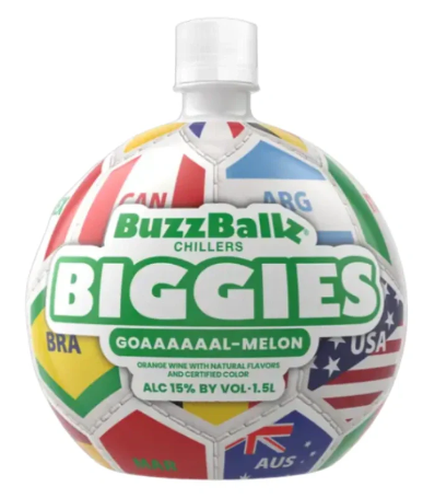 BuzzBallz Biggies GOAAAAAAL PUNCH Melon Smash Cocktail 1.5L