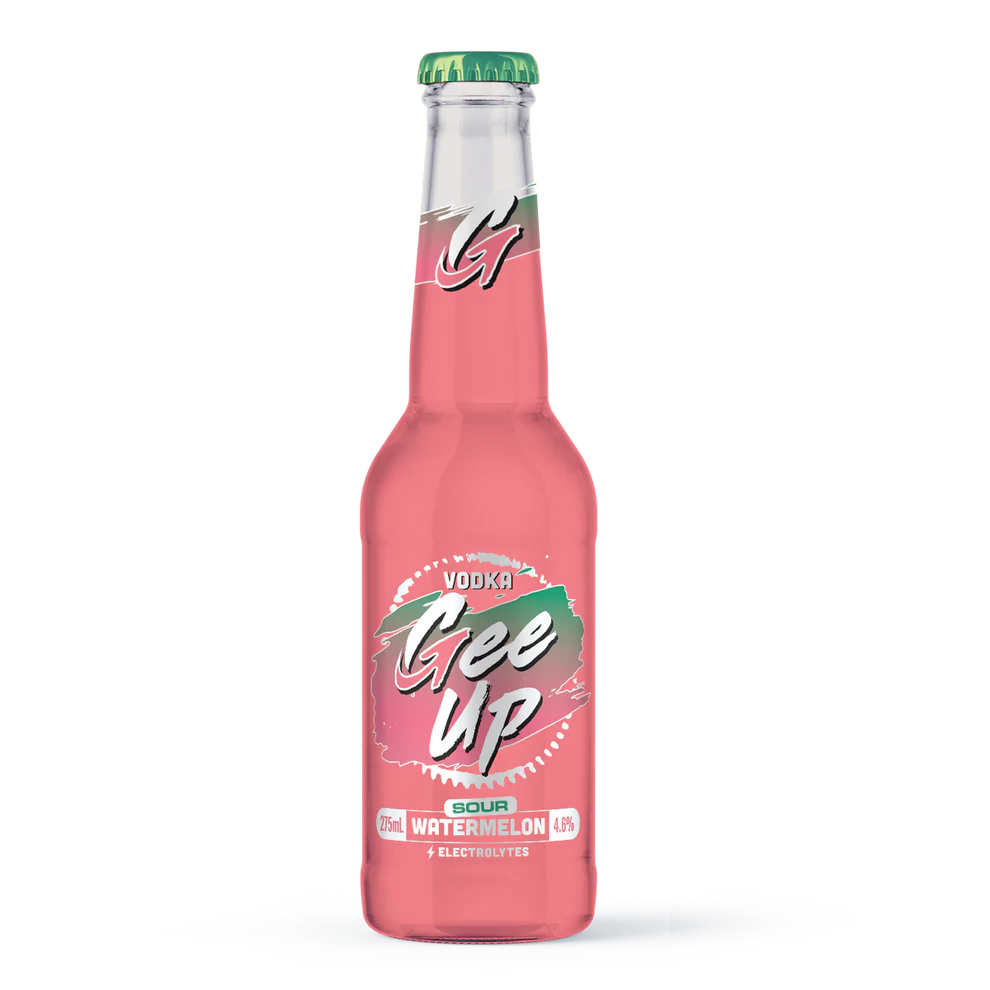 Gee Up Vodka Sour Watermelon Bottles 275ml