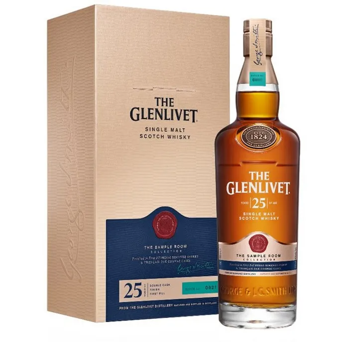 Glenlivet 25 Year Old The Sample Room Collection Single Malt Whisky 700ml