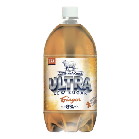 Little Fat Lamb Ultra Low Sugar Ginger 8% 1.25L