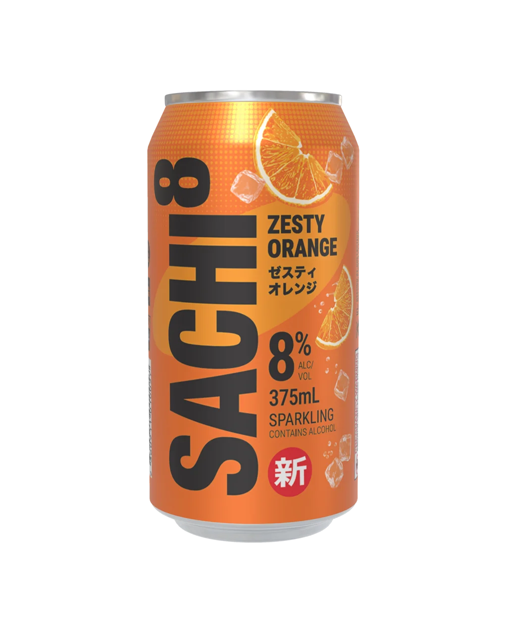 Sachi8 Zesty Orange Cans 375ml