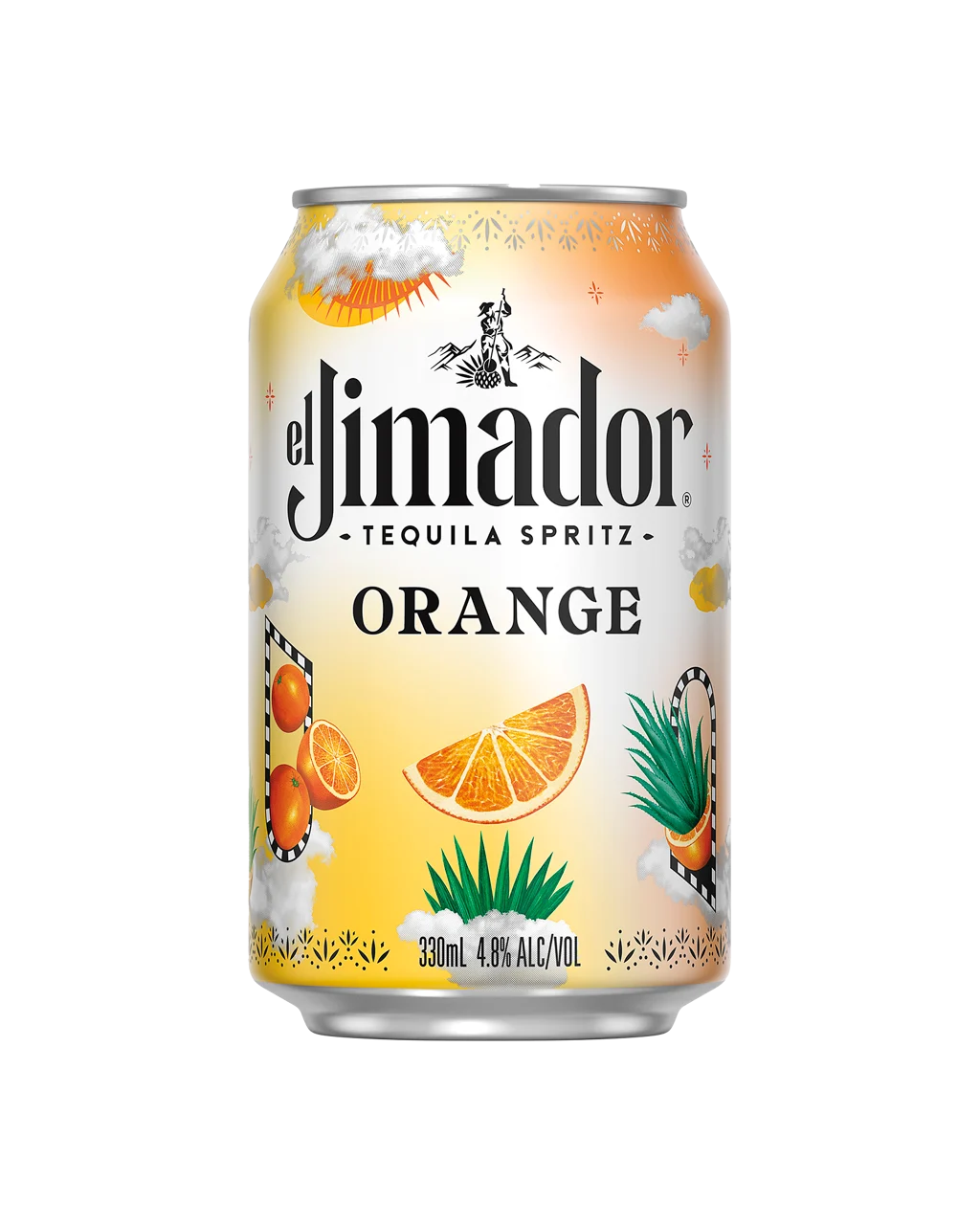 El Jimador Tequila Spritz Orange Cans 330ml