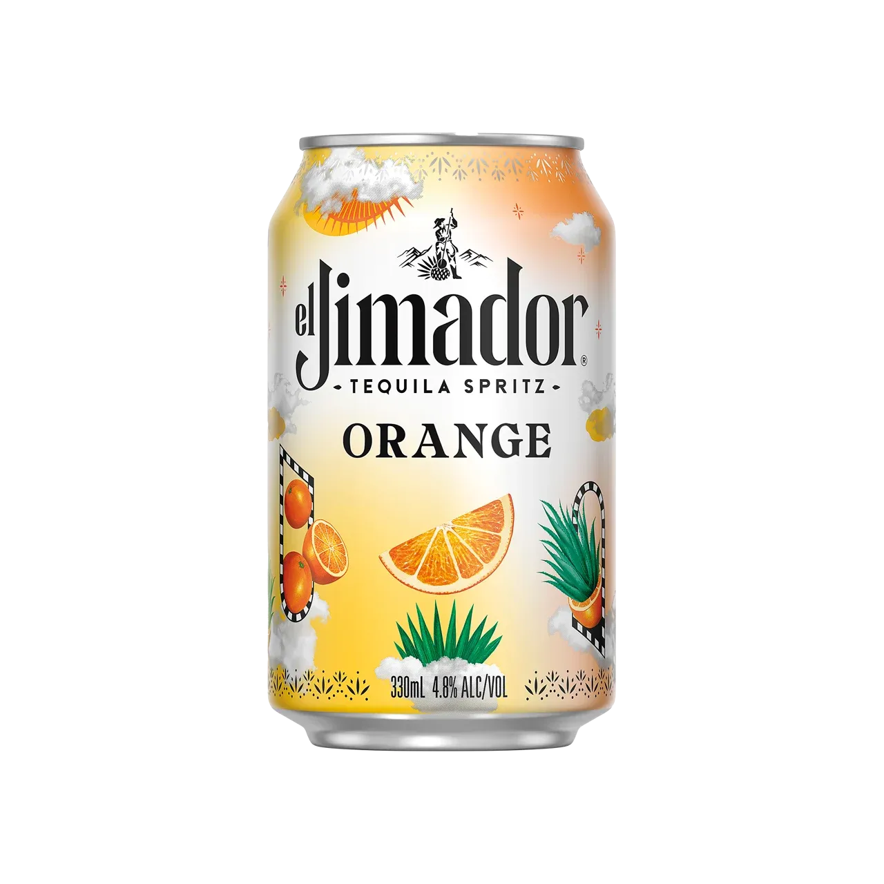 El Jimador Tequila Spritz Orange Cans 330ml