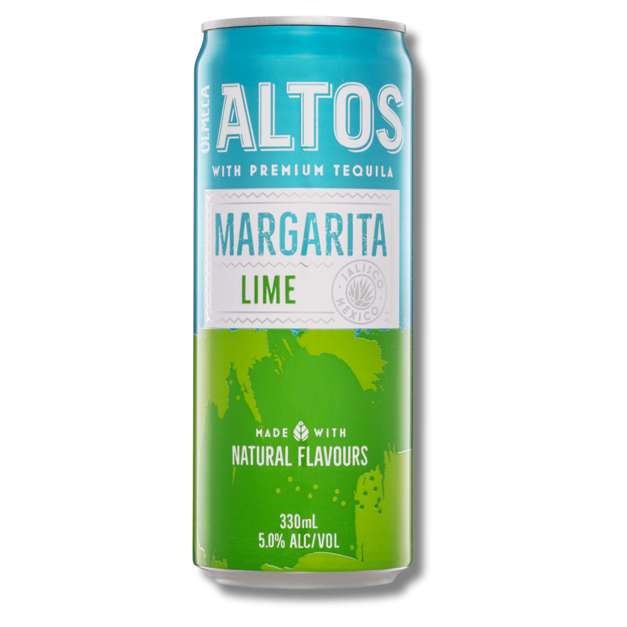 Olmeca Altos Tequila Lime Margarita Cans 330ml