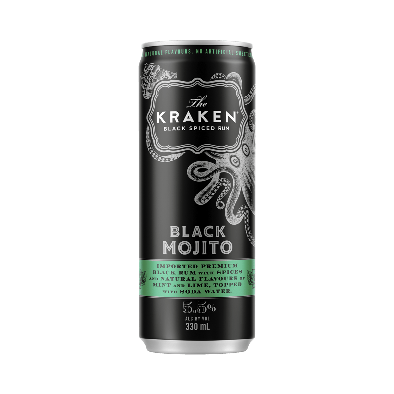 The Kraken Black Spiced Black Mojito Cans 330ml