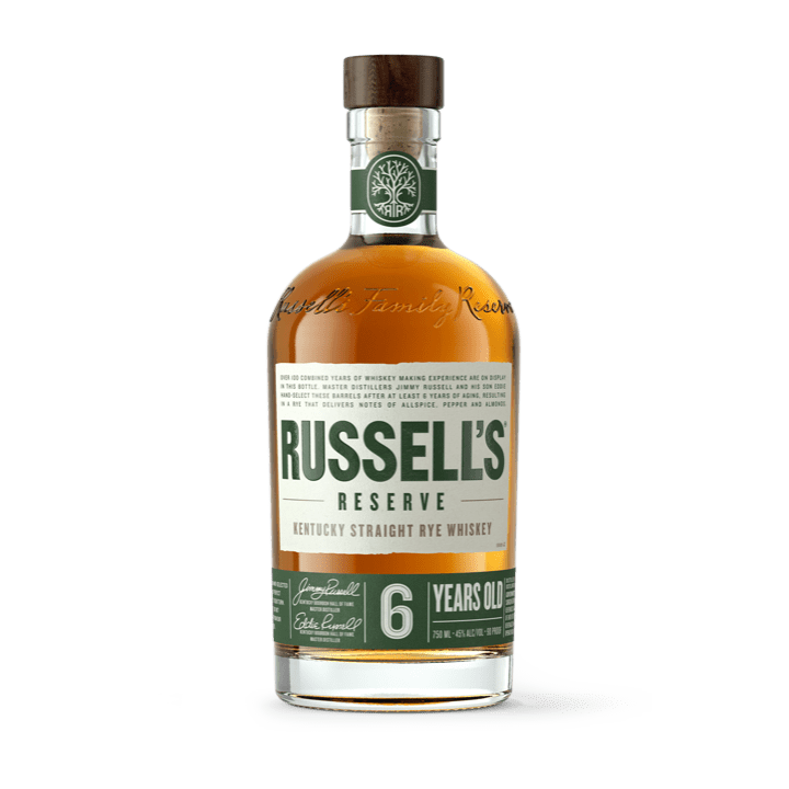 Wild Turkey Russell's Reserve 6 Year Old Kentucky Straight Rye Whiskey 750ml