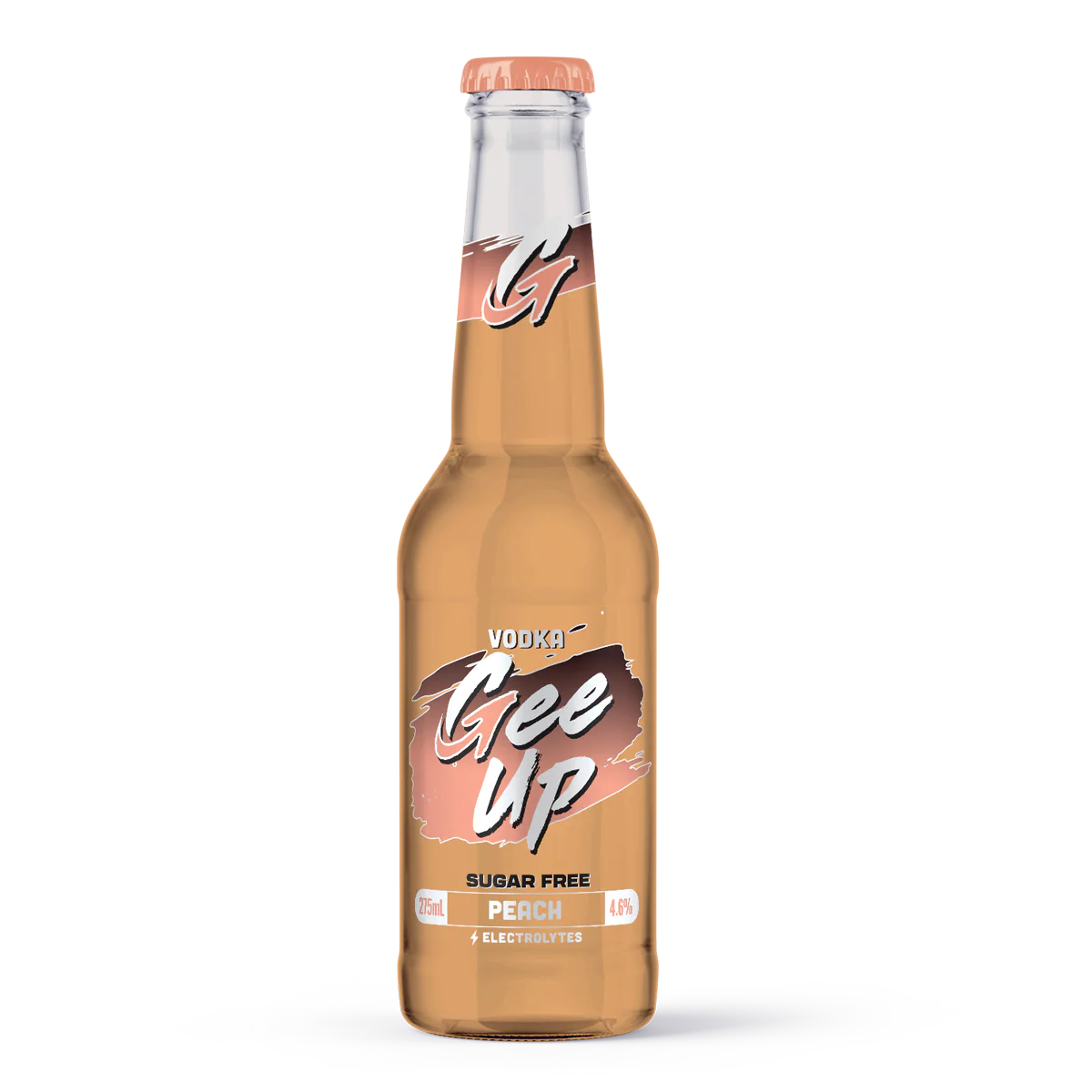 Gee Up Vodka Peach Bottles 275ml