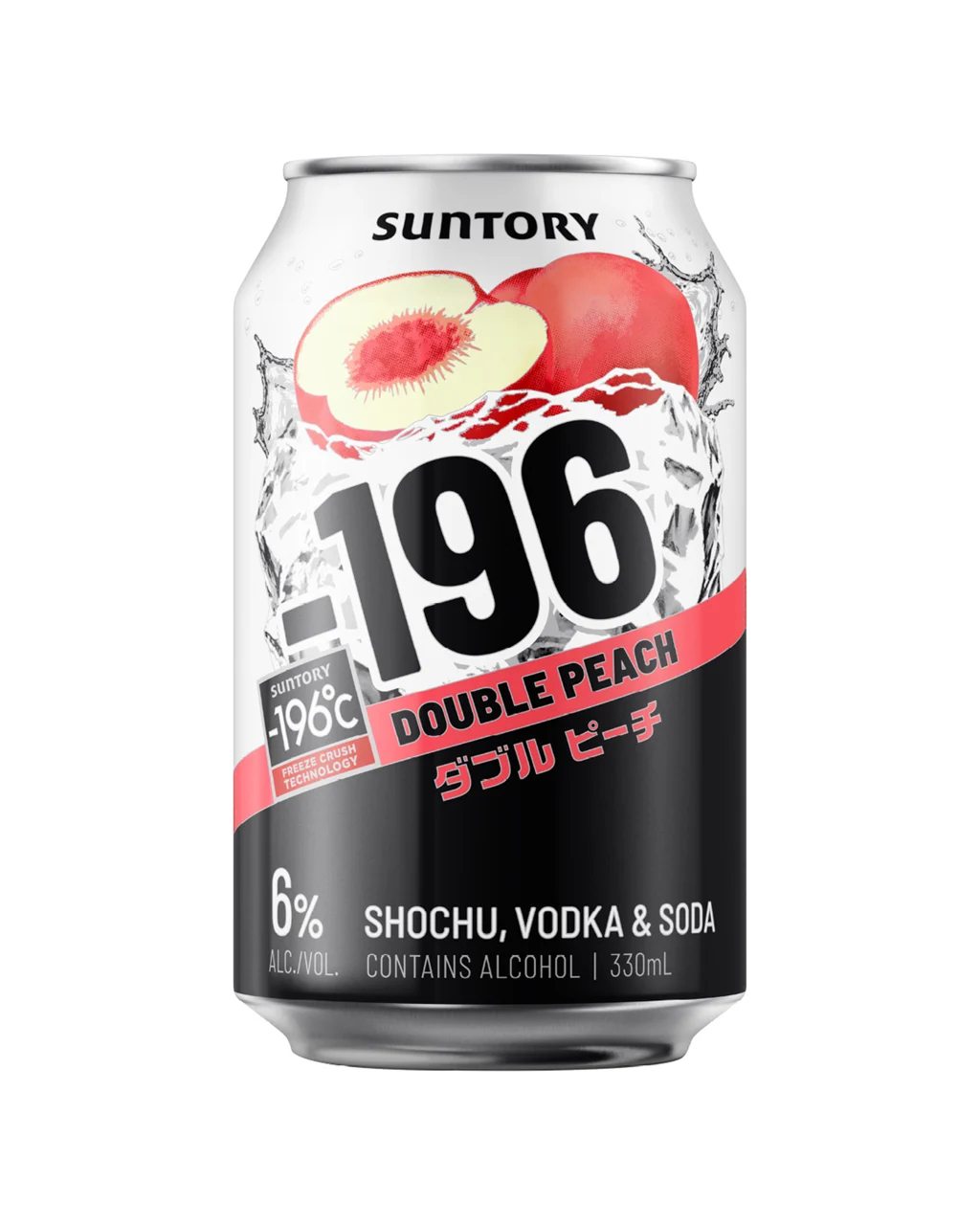 Suntory -196 Double Peach 6% Cans 330ml