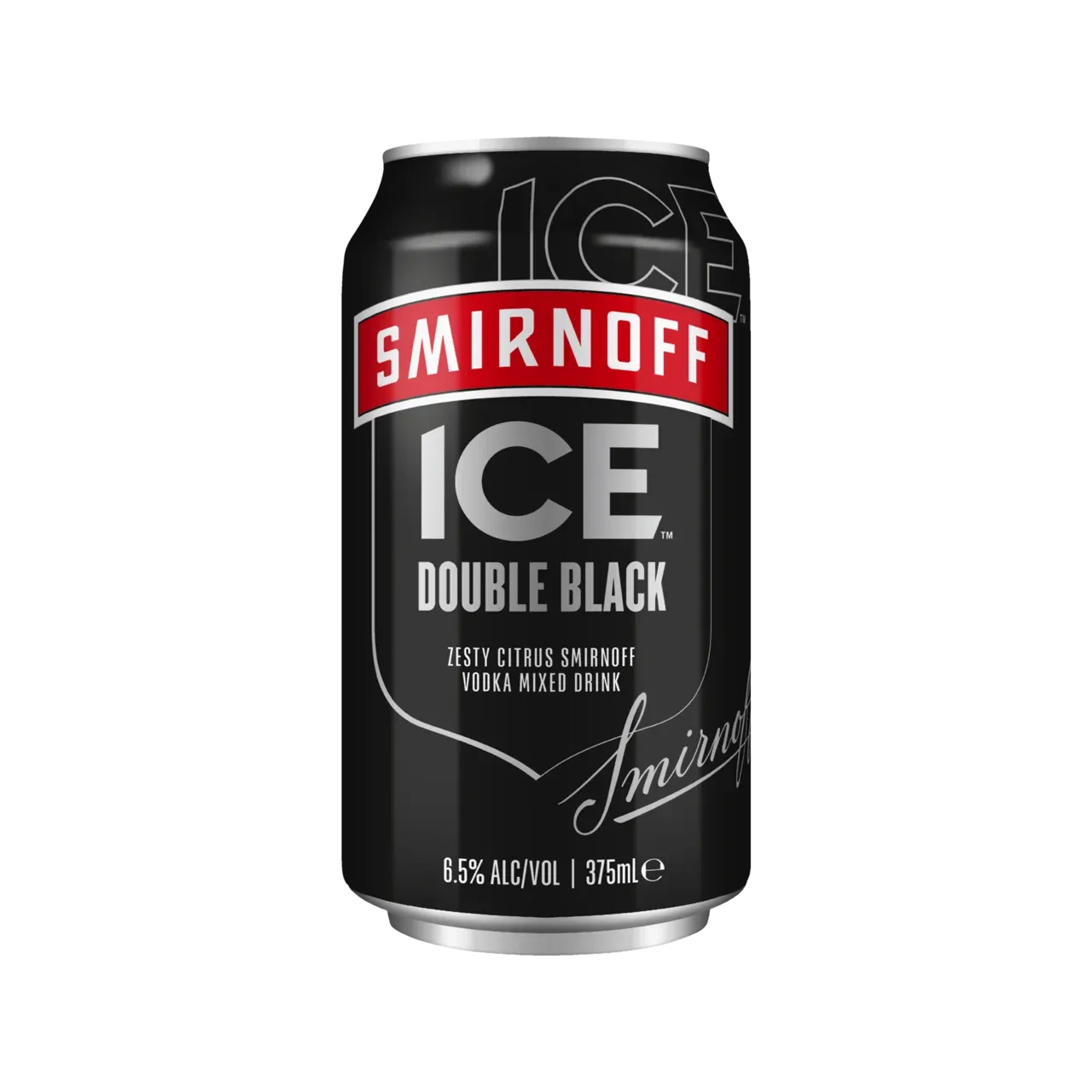 Smirnoff Ice Double Black 6.5% Cans 375ml