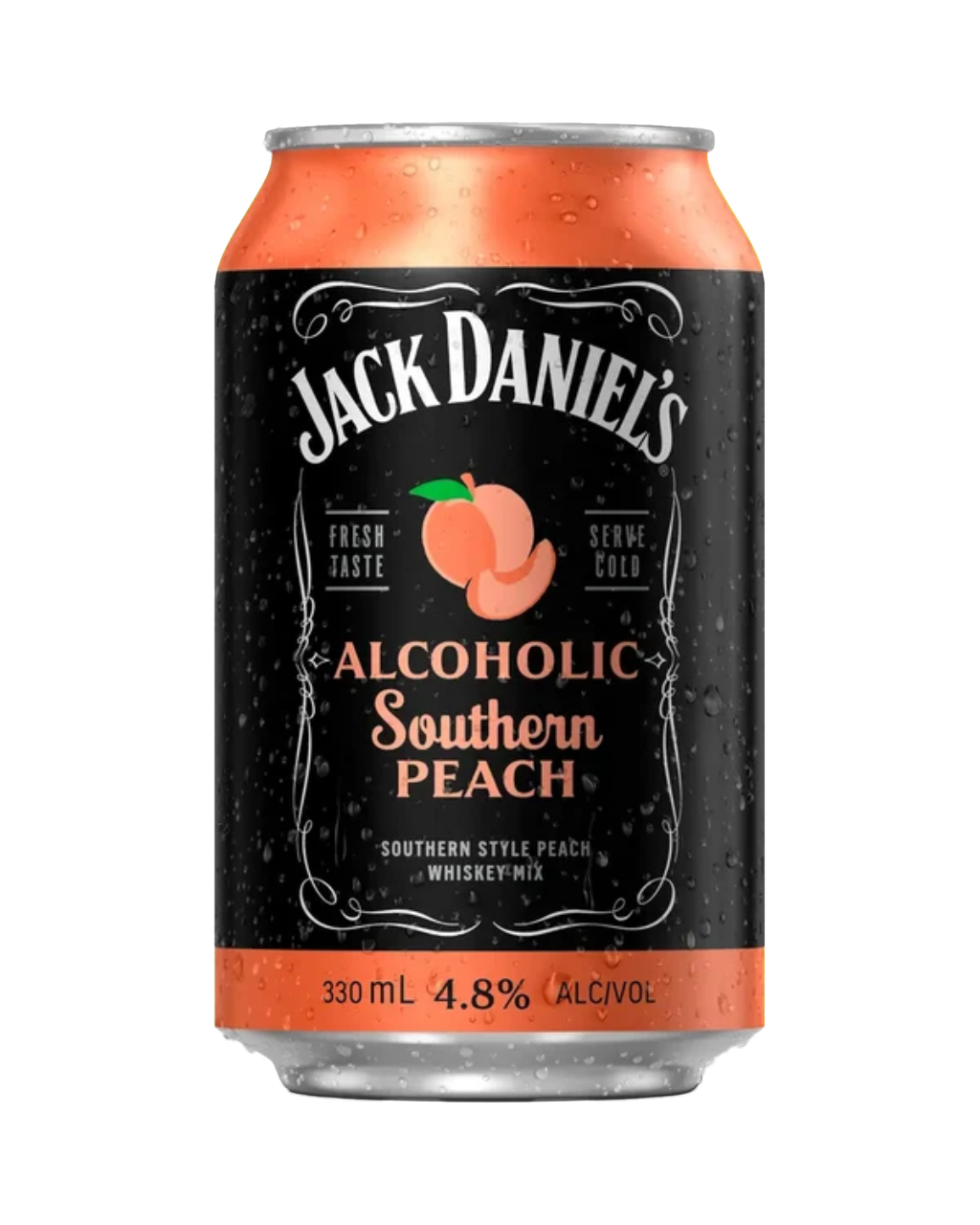 Jack Daniel's Alcoholic Southern Peach Cans 330ml