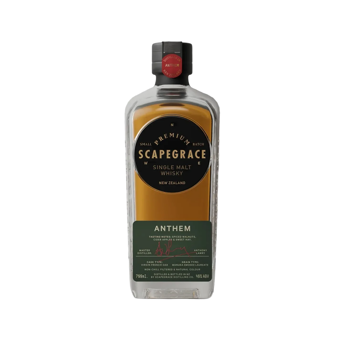Scapegrace Anthem Single Malt Whisky 700ml