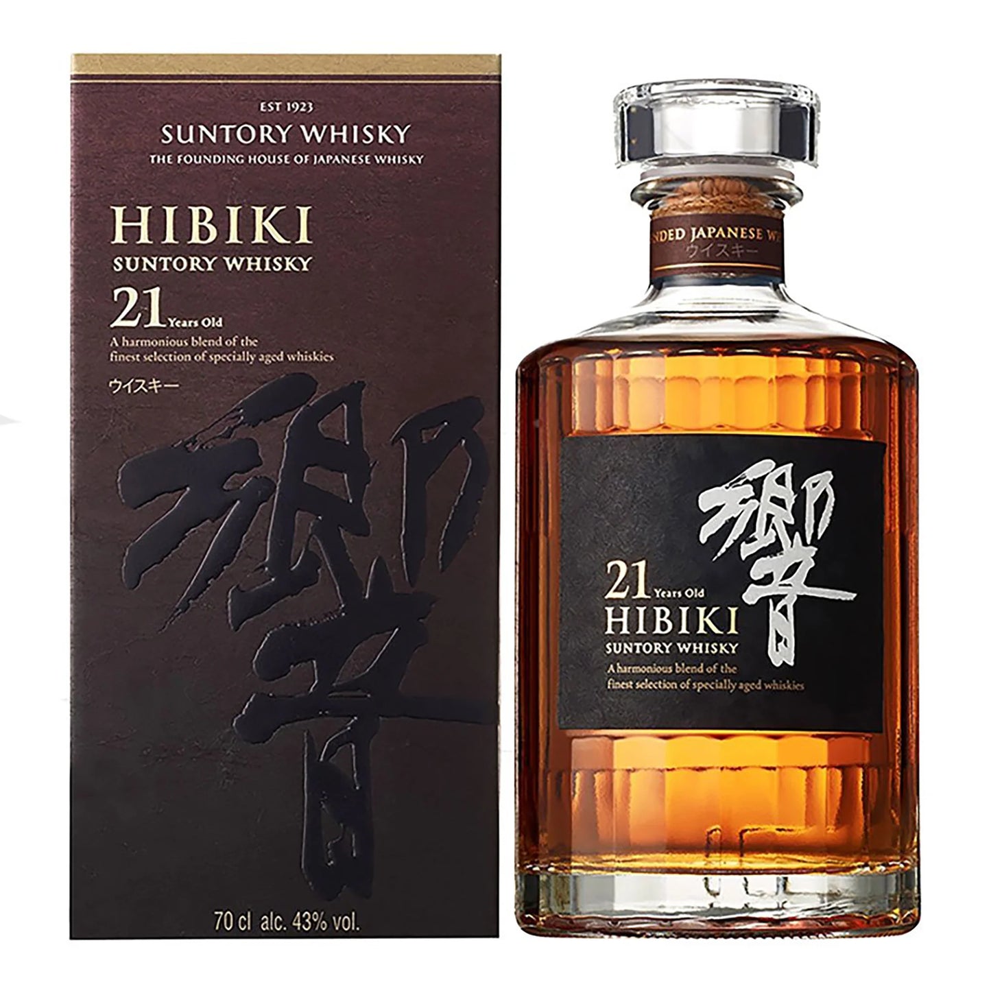 Hibiki 21 Year Old Blended Japanese Whisky 700ml