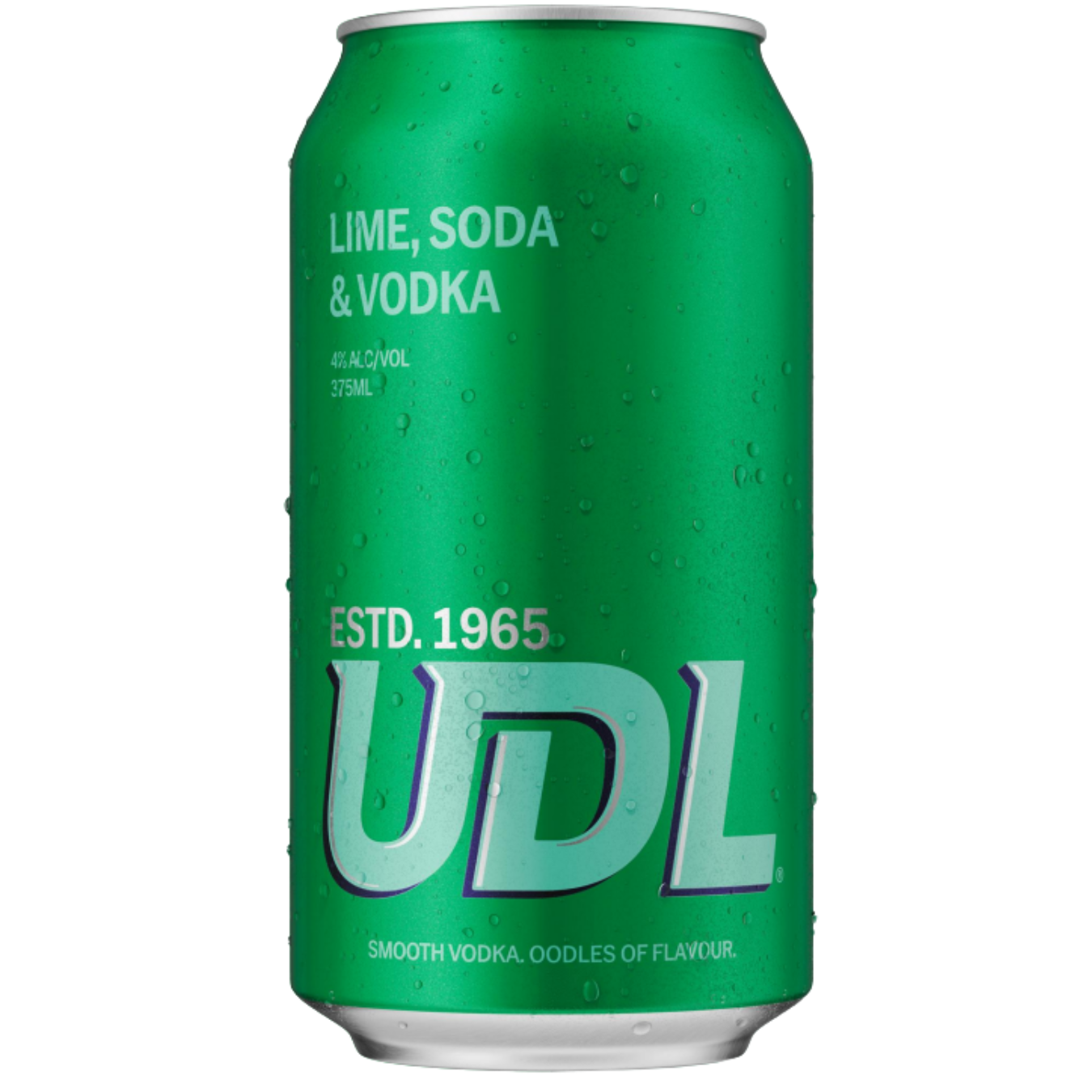 UDL Lime, Soda & Vodka Cans 375ml